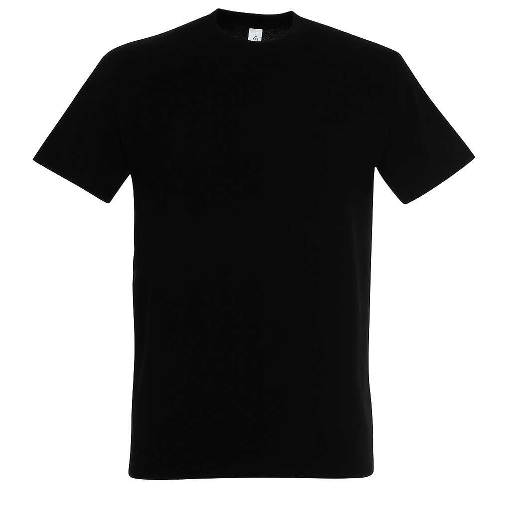 T-shirt noire à manches courtes