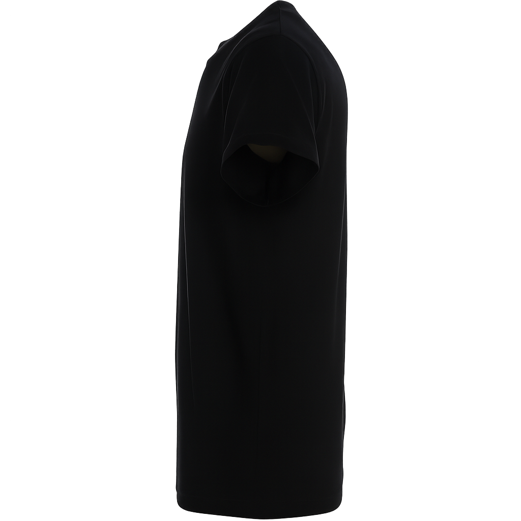 T-shirt noire à manches courtes